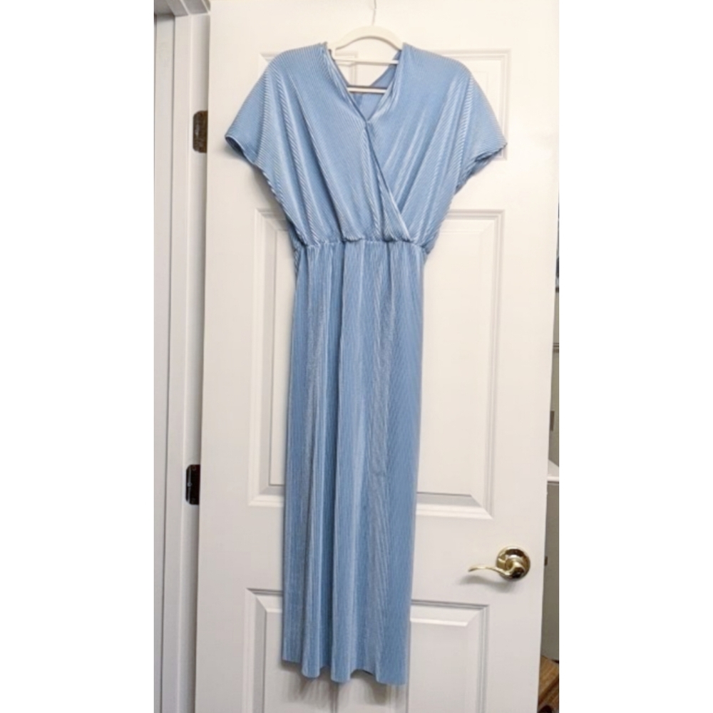 Silky Maternity Nursing Dress